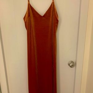 Midi Velvet Dress
